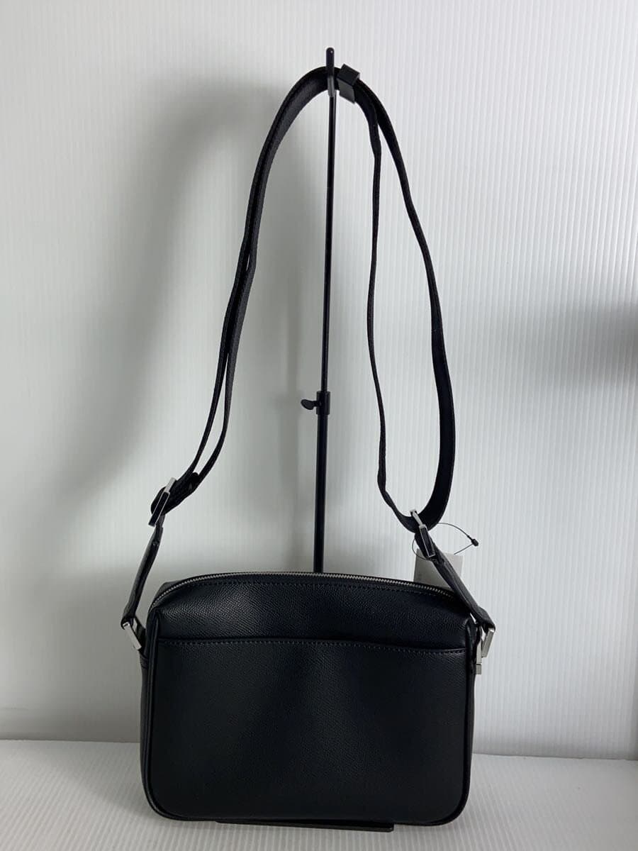 BOSS shoulder bag leather black 50558442 crossbody bag with lettering logo 3