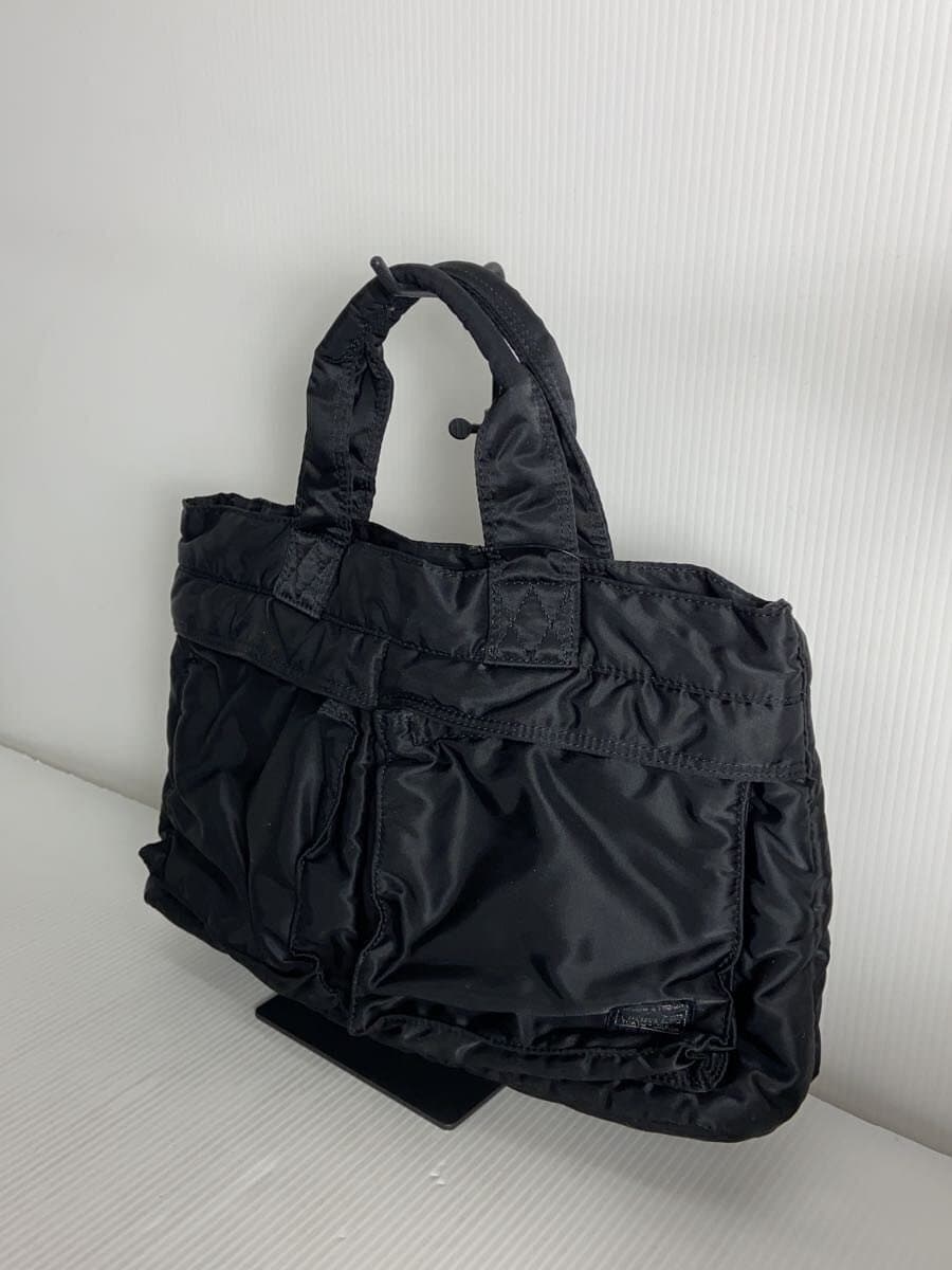 PORTER tote bag nylon black plain tank nylon mini tote bag 2