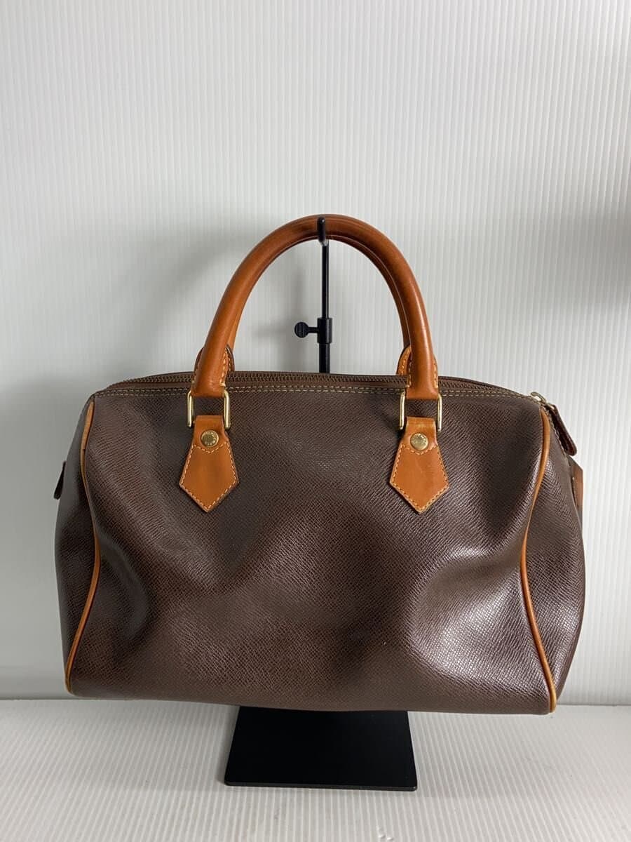 Other brand tote bag leather brown plain boulmich has scuffs 3