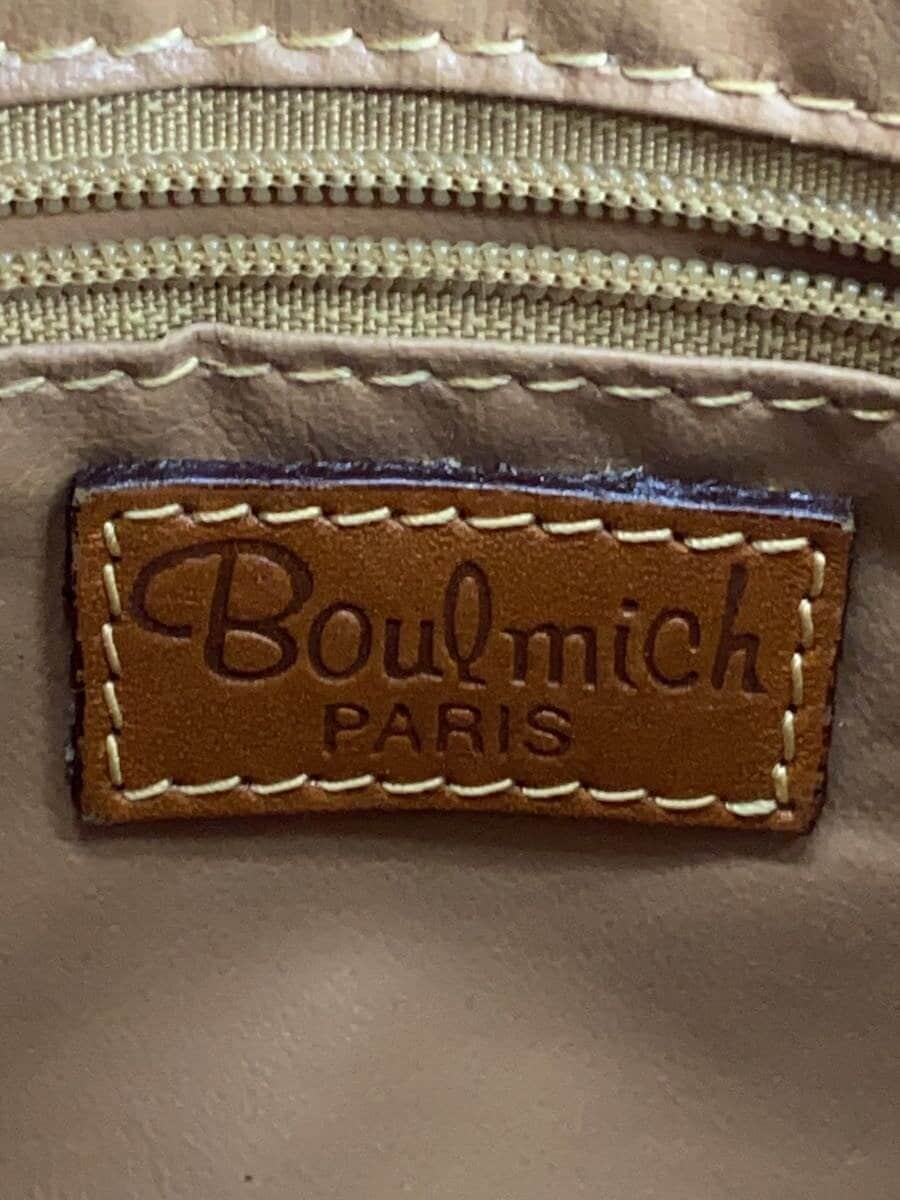 Other brand tote bag leather brown plain boulmich has scuffs 5