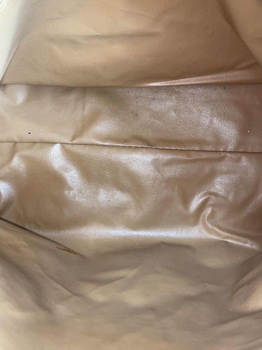 Other brand tote bag leather brown plain boulmich has scuffs 6