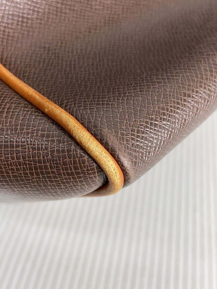 Other brand tote bag leather brown plain boulmich has scuffs 7