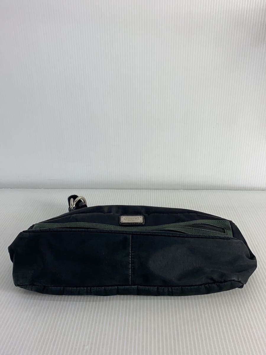 COACH Waist Bag Black Signs of Wear Interior Stains Present 4