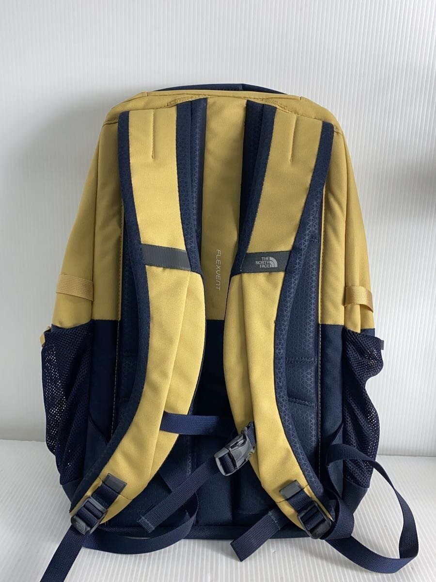 THE NORTH FACE backpack Yellow NM72052 Used condition inside 3