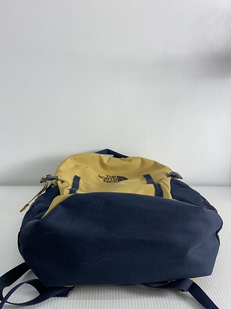 THE NORTH FACE backpack Yellow NM72052 Used condition inside 4