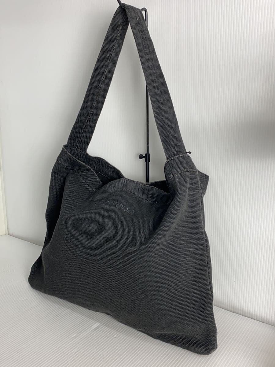everyone tote bag black plain has fading 2