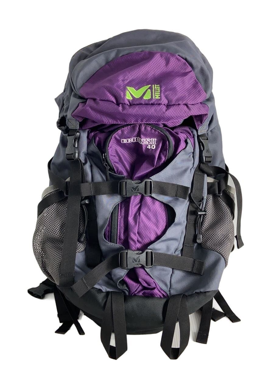 MILLET Backpack Nylon Purple Ecrins II 40