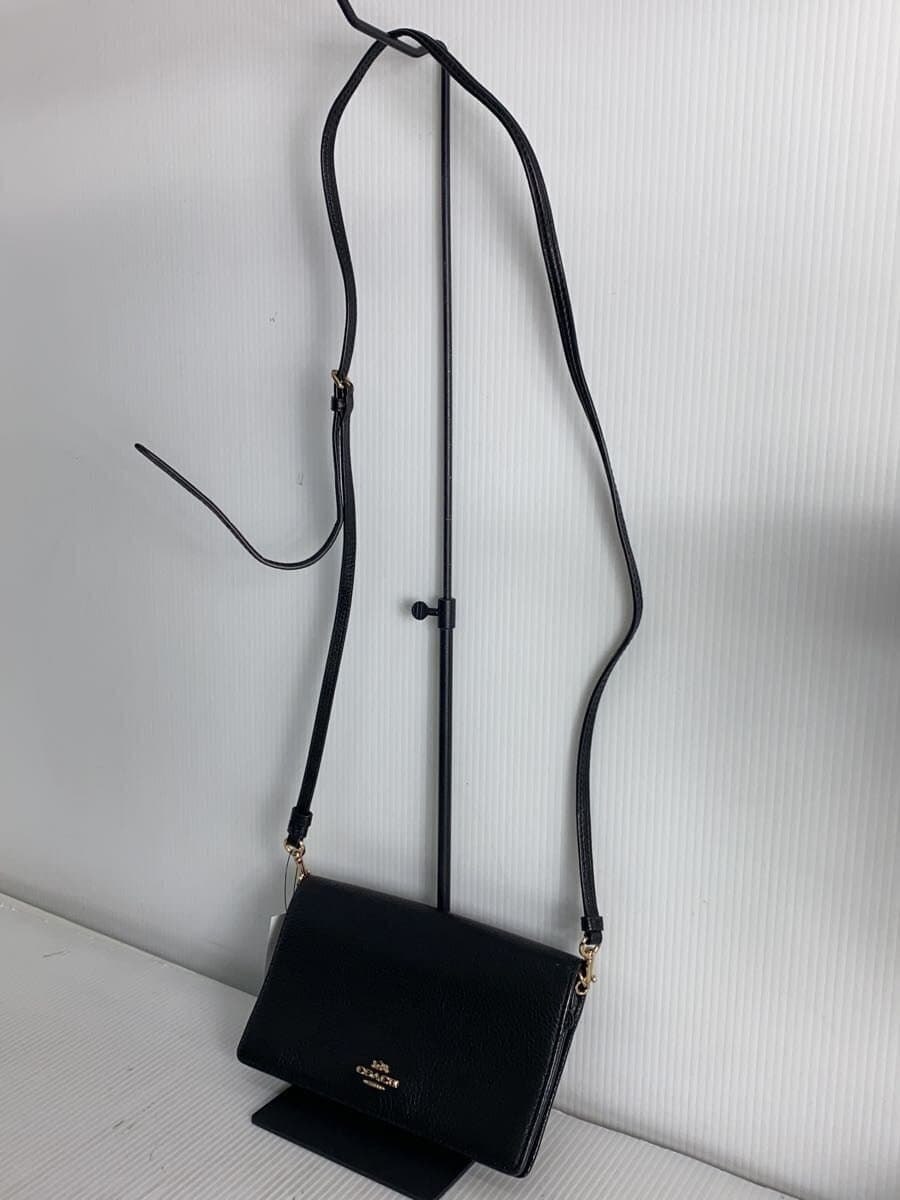 COACH Shoulder Bag Black 3037 2