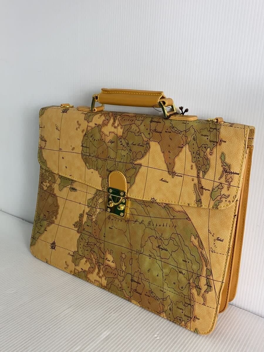 Other brands: Orbe Voyage Shoulder bag Beige Map print 2