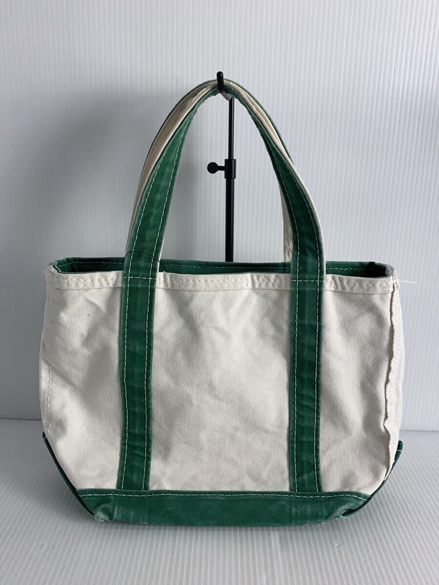 L.L.Bean Tote Bag Canvas Green 112643 Bean Tote 3