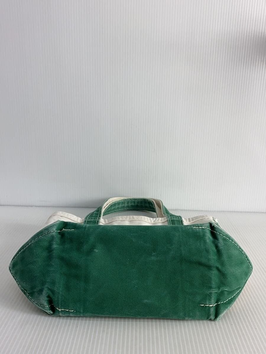 L.L.Bean Tote Bag Canvas Green 112643 Bean Tote 4