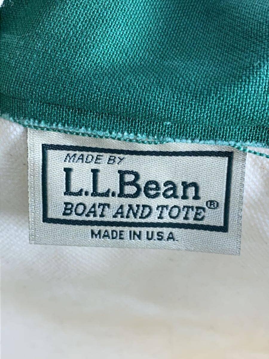 L.L.Bean Tote Bag Canvas Green 112643 Bean Tote 5