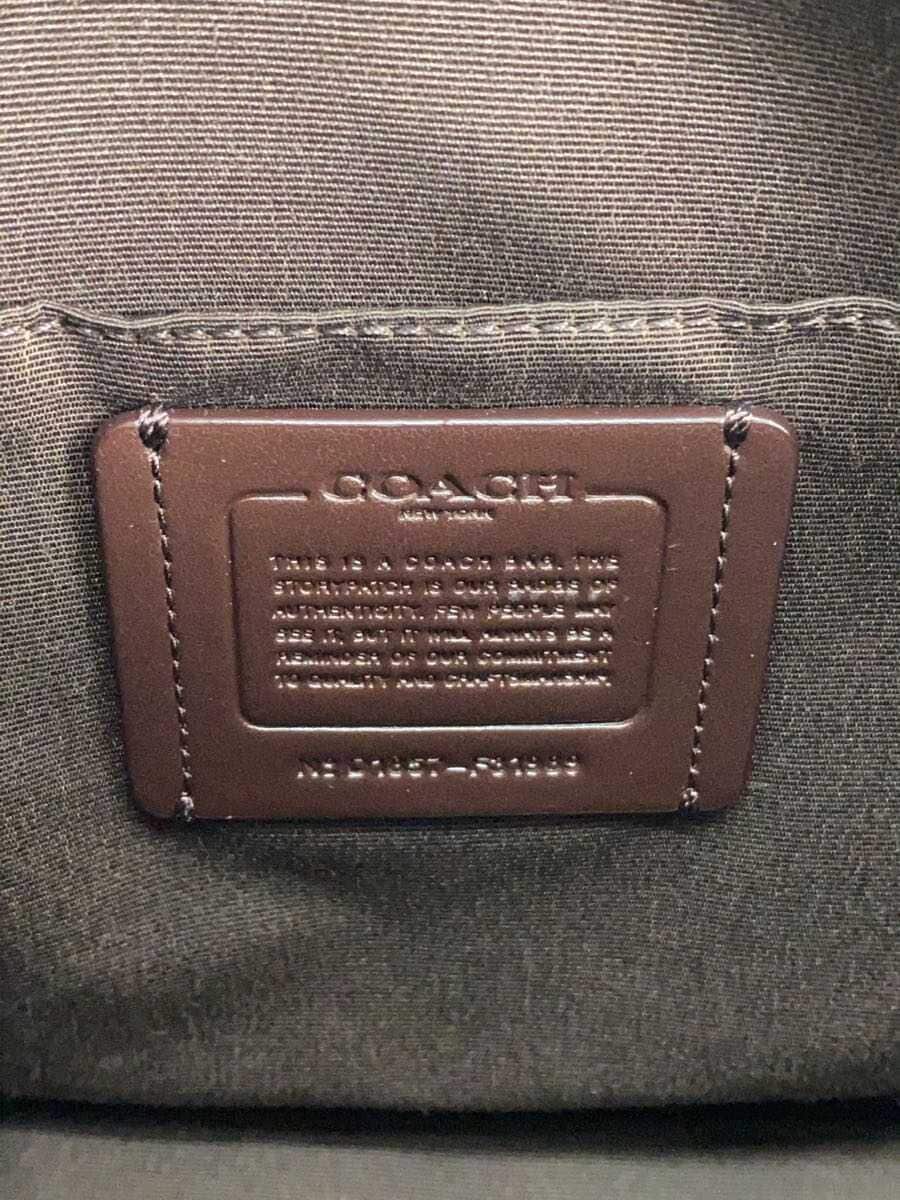 COACH Handbag Beige F31989 Glitter Cross 2WAY 5