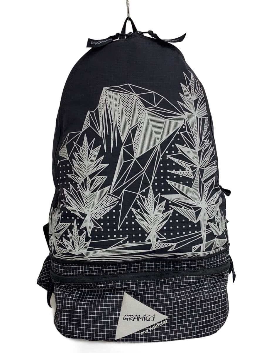 GRAMICCI x and wander Backpack Nylon BLK GAC5-S3014