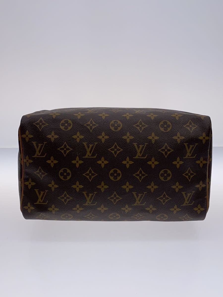 LOUIS VUITTON2)Speedy 30_Monogram Canvas PVC BRW 4
