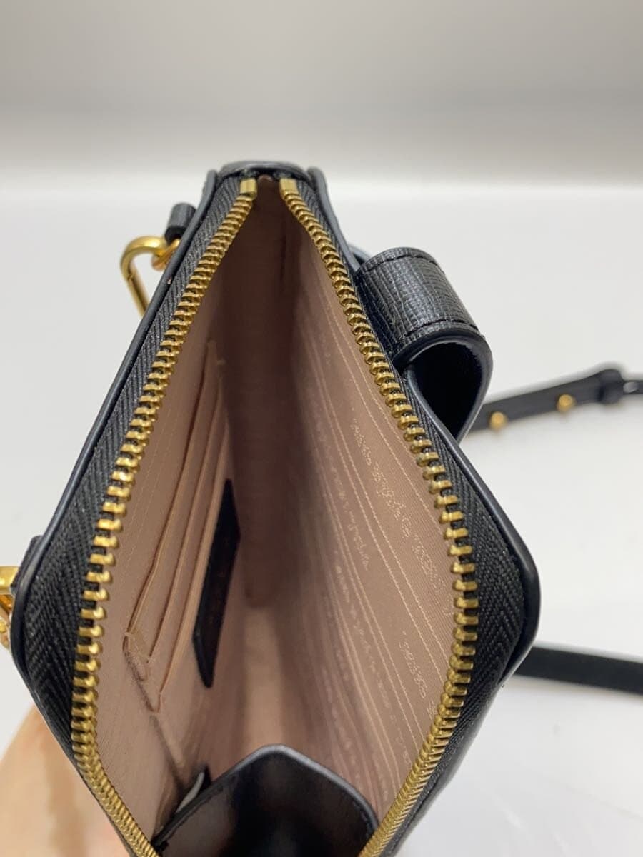 kate spade new york Shoulder Bag Leather BLK 6