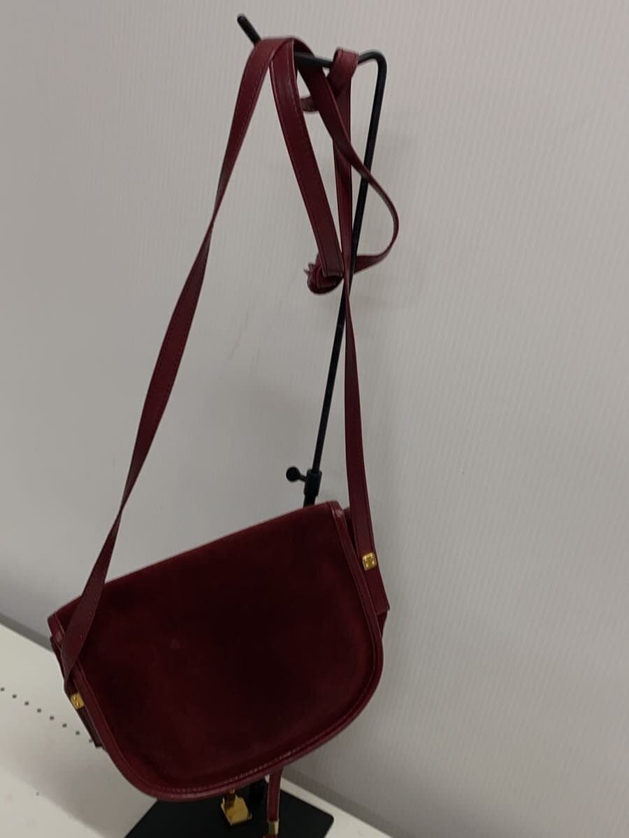 LOEWE Anagram Shoulder Bag Suede BRD 3