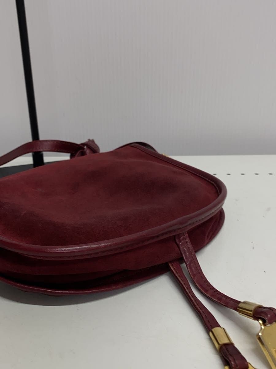 LOEWE Anagram Shoulder Bag Suede BRD 4