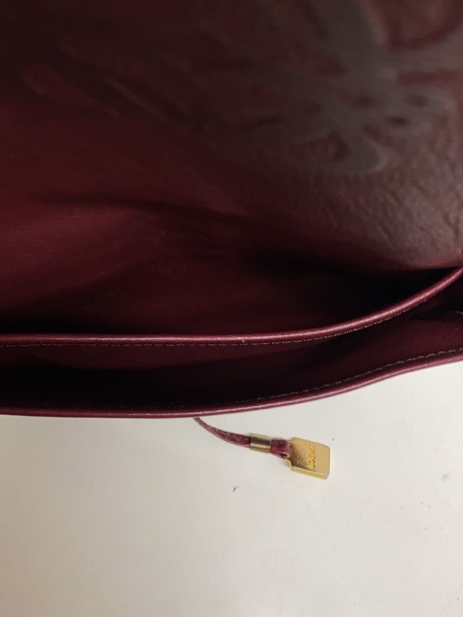 LOEWE Anagram Shoulder Bag Suede BRD 6