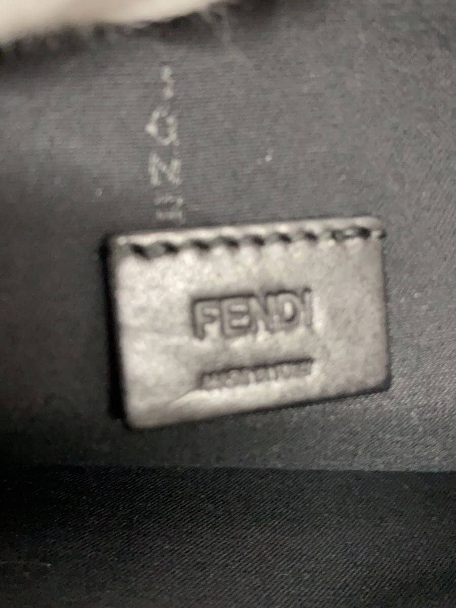 FENDI Clutch Bag BLK 7N0078 6