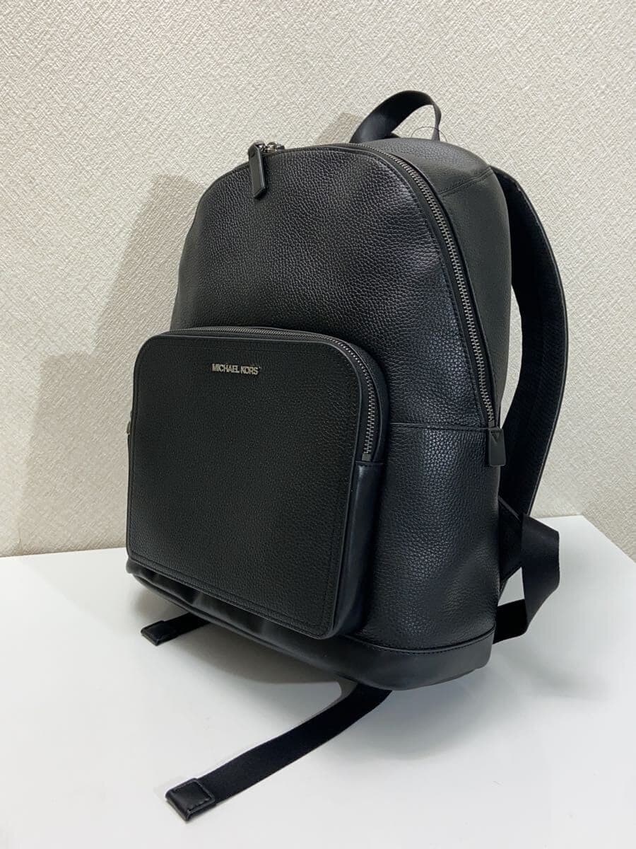 MICHAEL KORS Backpack Leather Black Solid 37S4LPCB8L 2