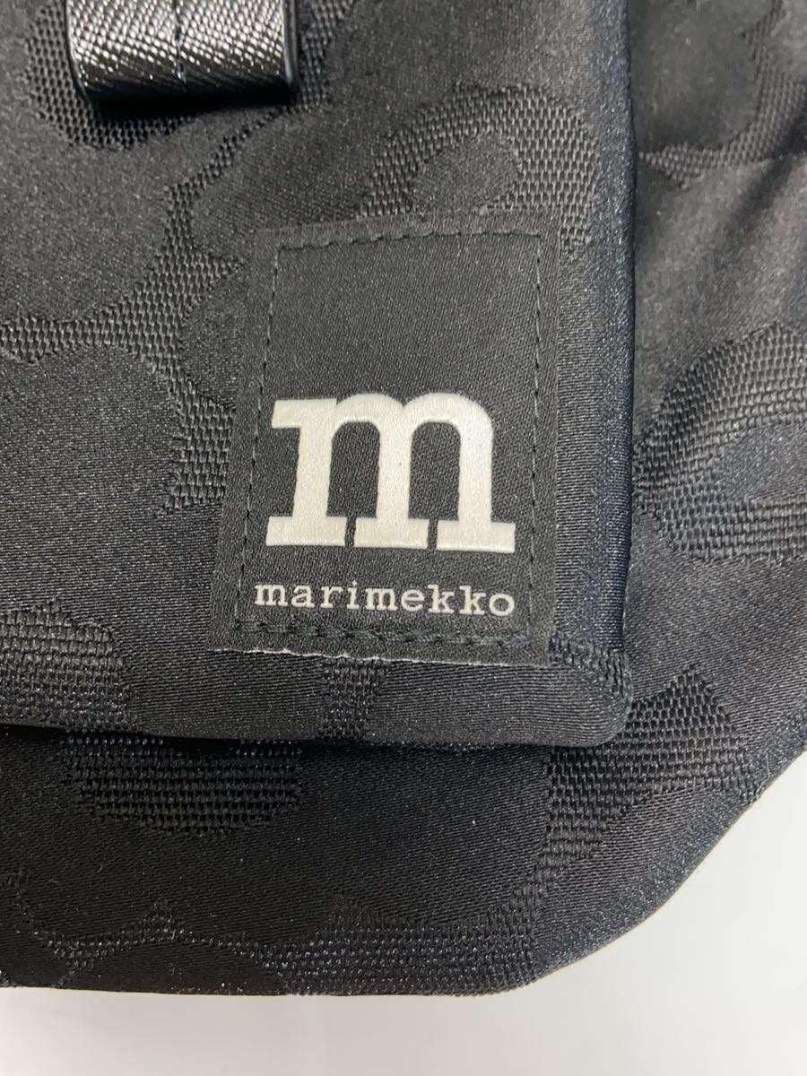 Marimekko backpack Polyester Black Floral pattern 5