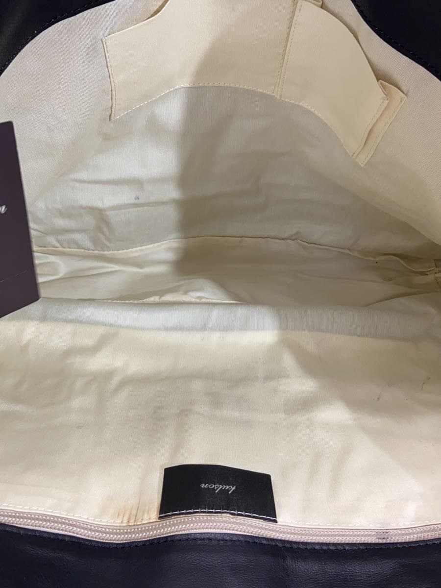 Kulson tote bag leather black 6