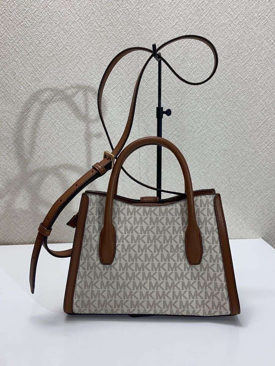 MICHAEL KORS Shoulder Bag Leather WHT All Over Pattern 35S3G5GS5B 3