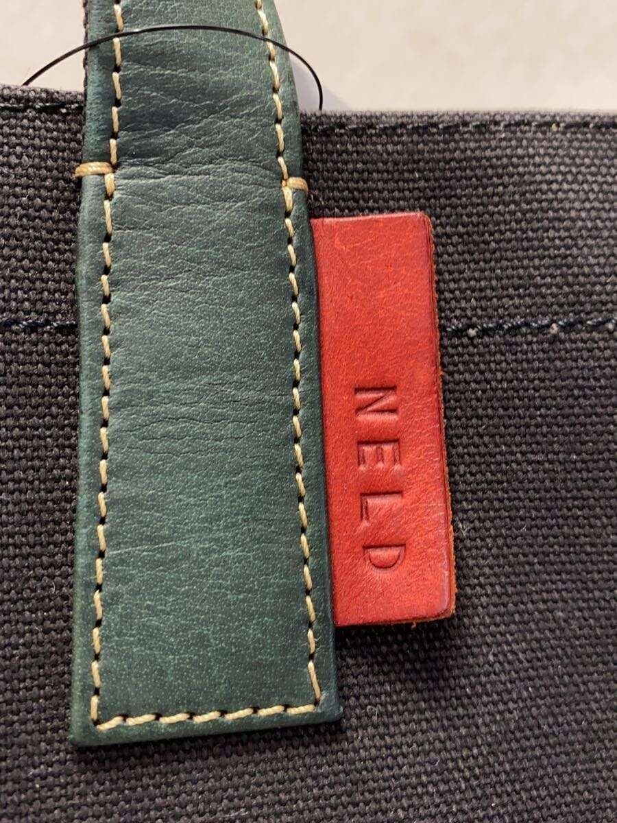 NELD Tote Bag Canvas BLK Solid 5