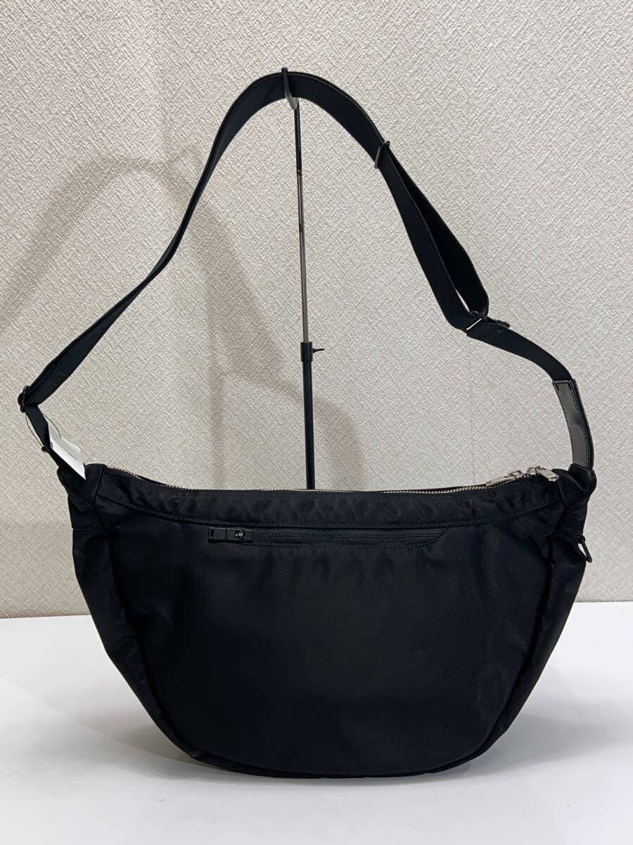 PORTER shoulder bag -- BLK plain 3