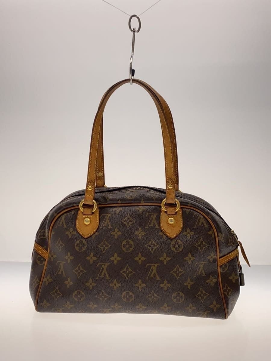 LOUIS VUITTON Montorgueil PM_Monogram Canvas PVC BRW 3