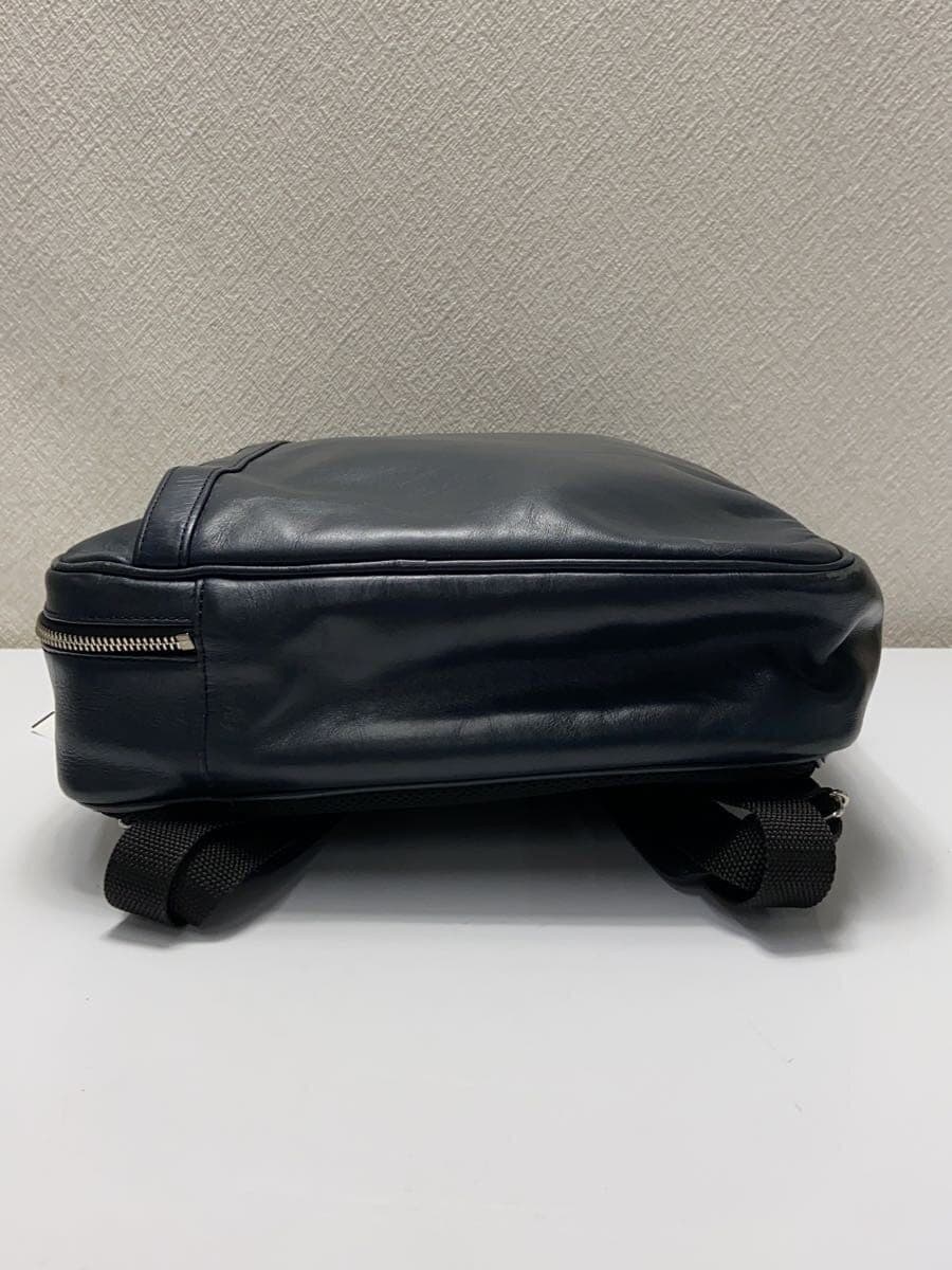 BUSINESS LEATHER FACTORY Backpack NVY 4