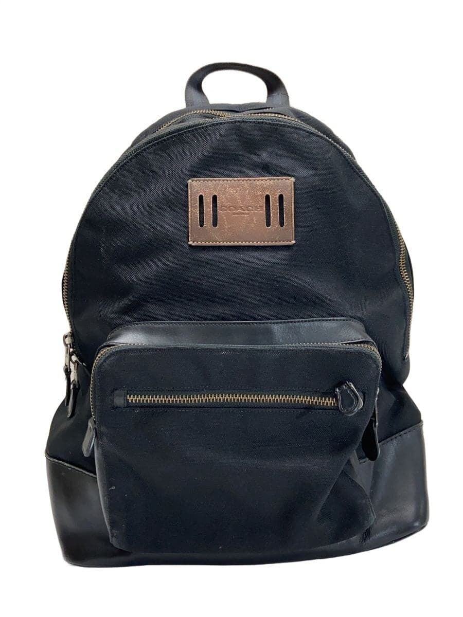 COACH Backpack Canvas BLK F27609
