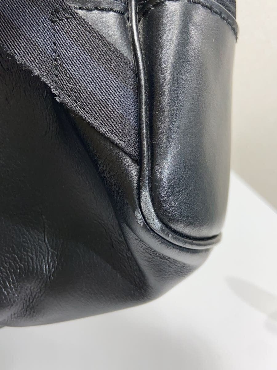 COACH Backpack Canvas BLK F27609 7