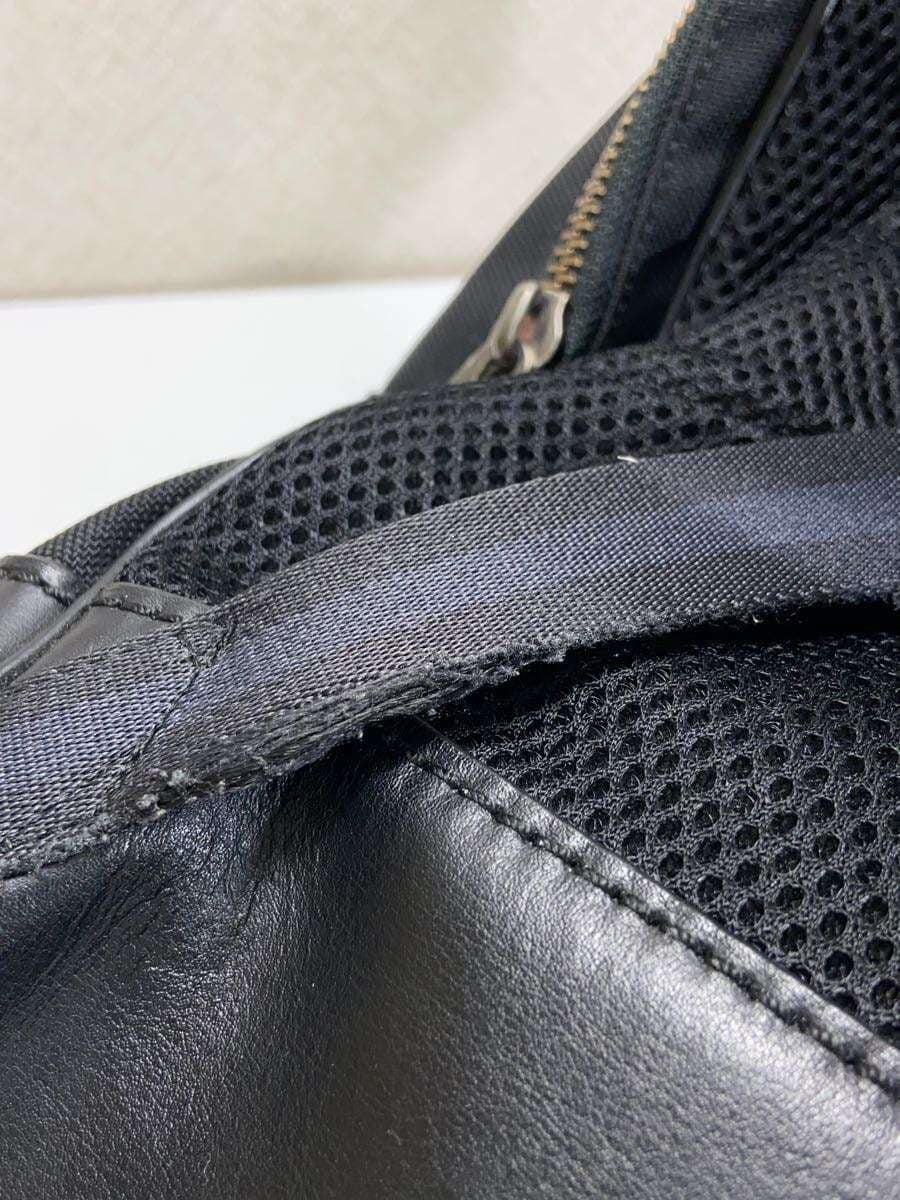 COACH Backpack Canvas BLK F27609 9