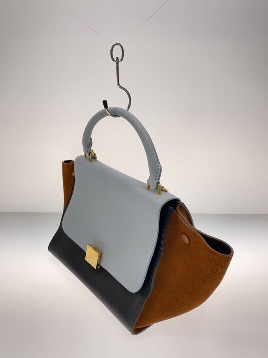 CELINE shoulder bag leather multicolor 2