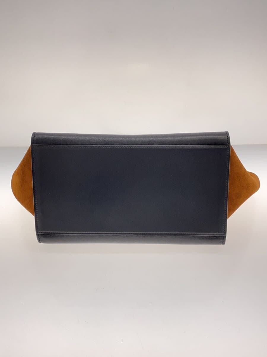 CELINE shoulder bag leather multicolor 4