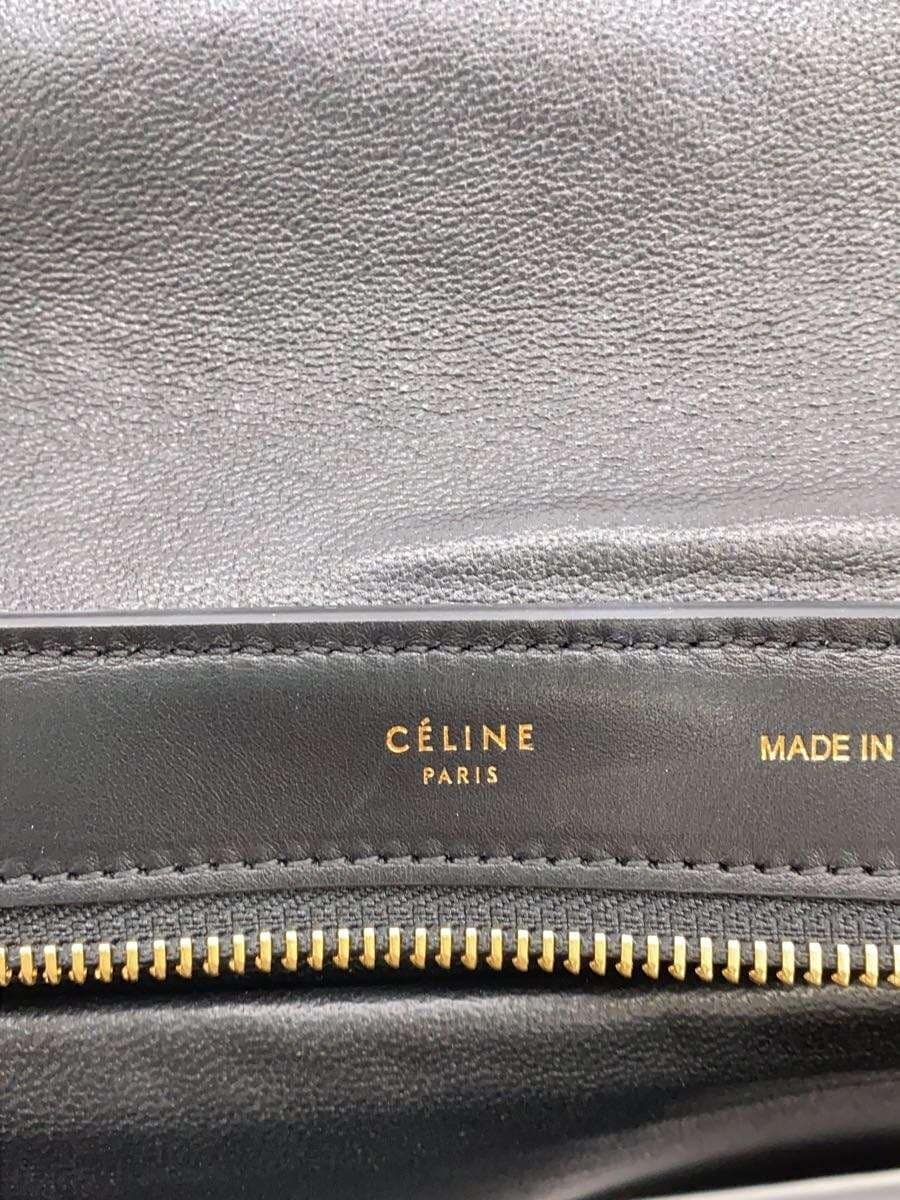 CELINE shoulder bag leather multicolor 5