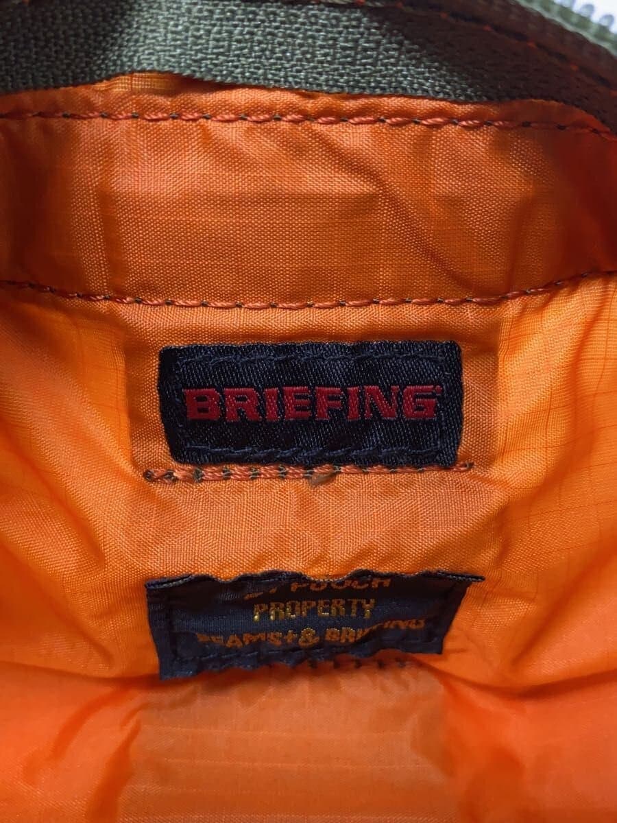 BRIEFING × BEAMS +DT POUCH Pouch Nylon ORN 5