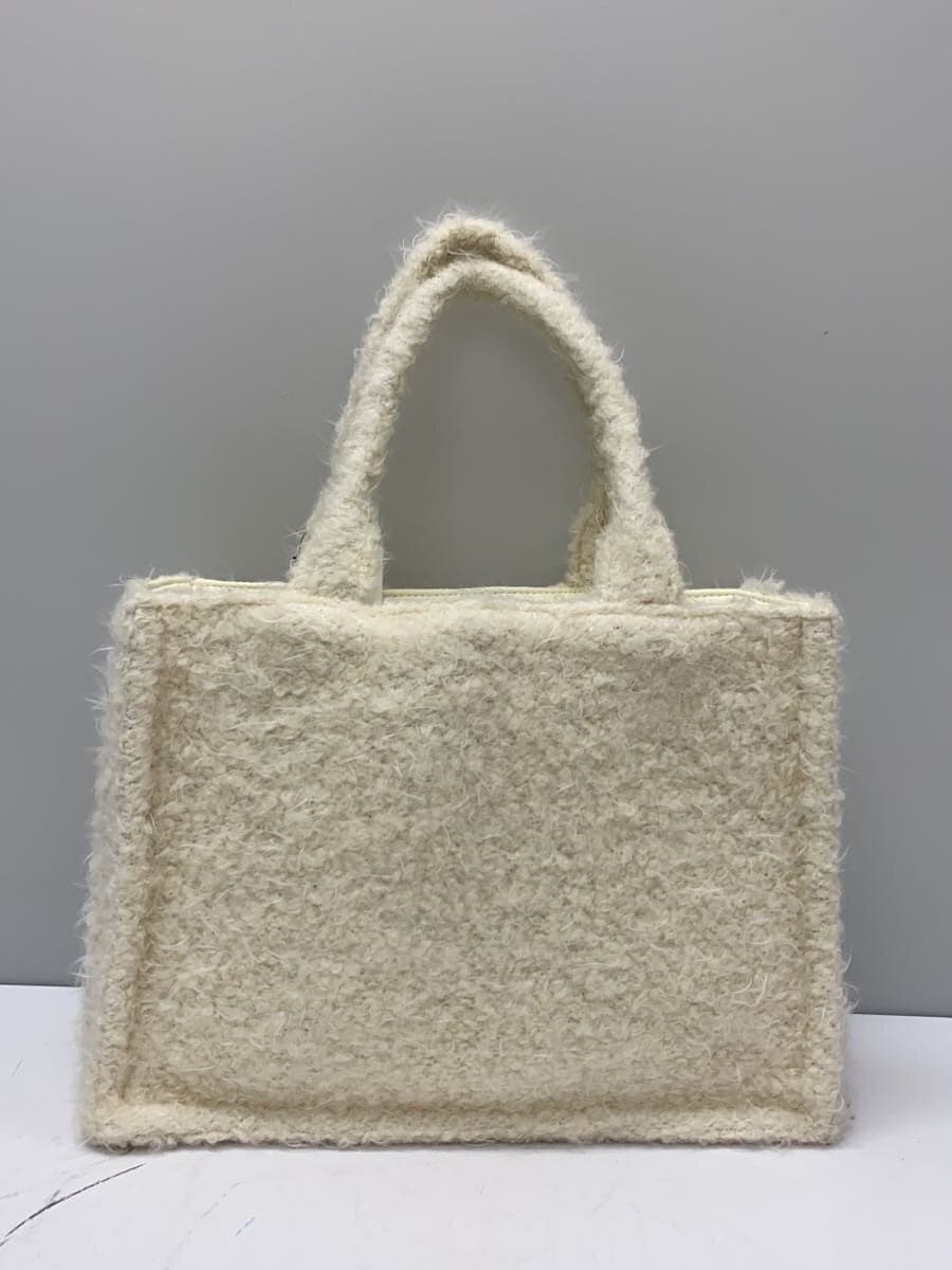 epine Boa Tote Bag Wool CRM 3