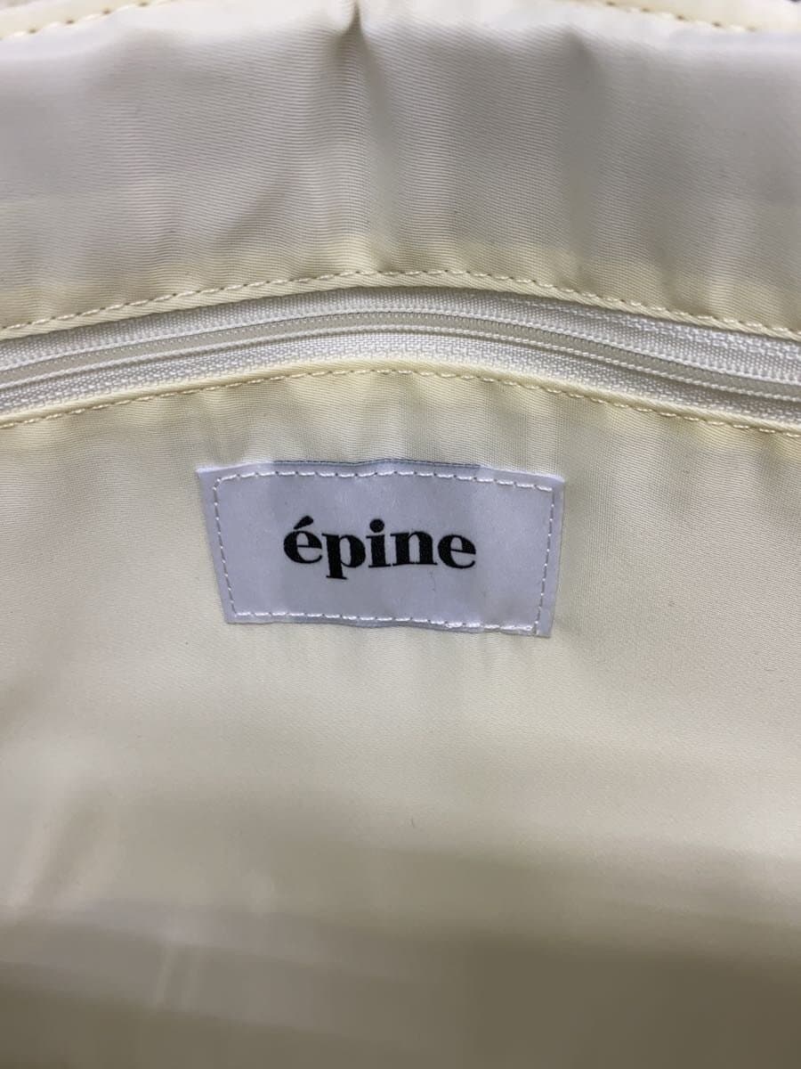 epine Boa Tote Bag Wool CRM 5