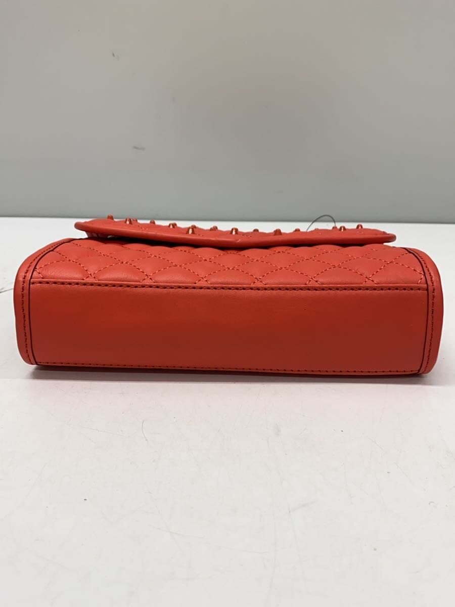 REBECCA MINKOFF Studs Shoulder Bag Leather PNK 4