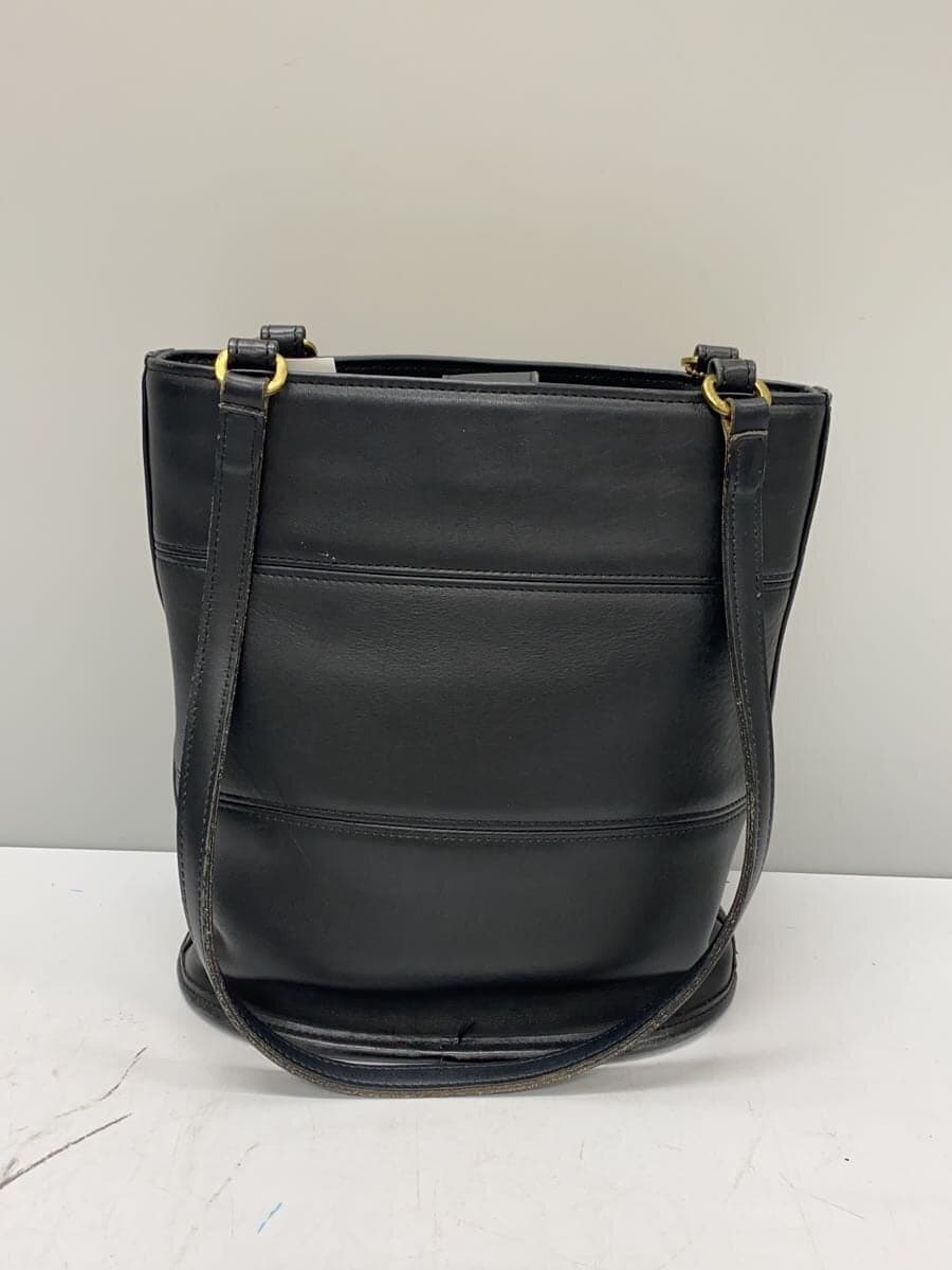 COACH All Do COACH All Leather Handbag Leather BLK 9099 3