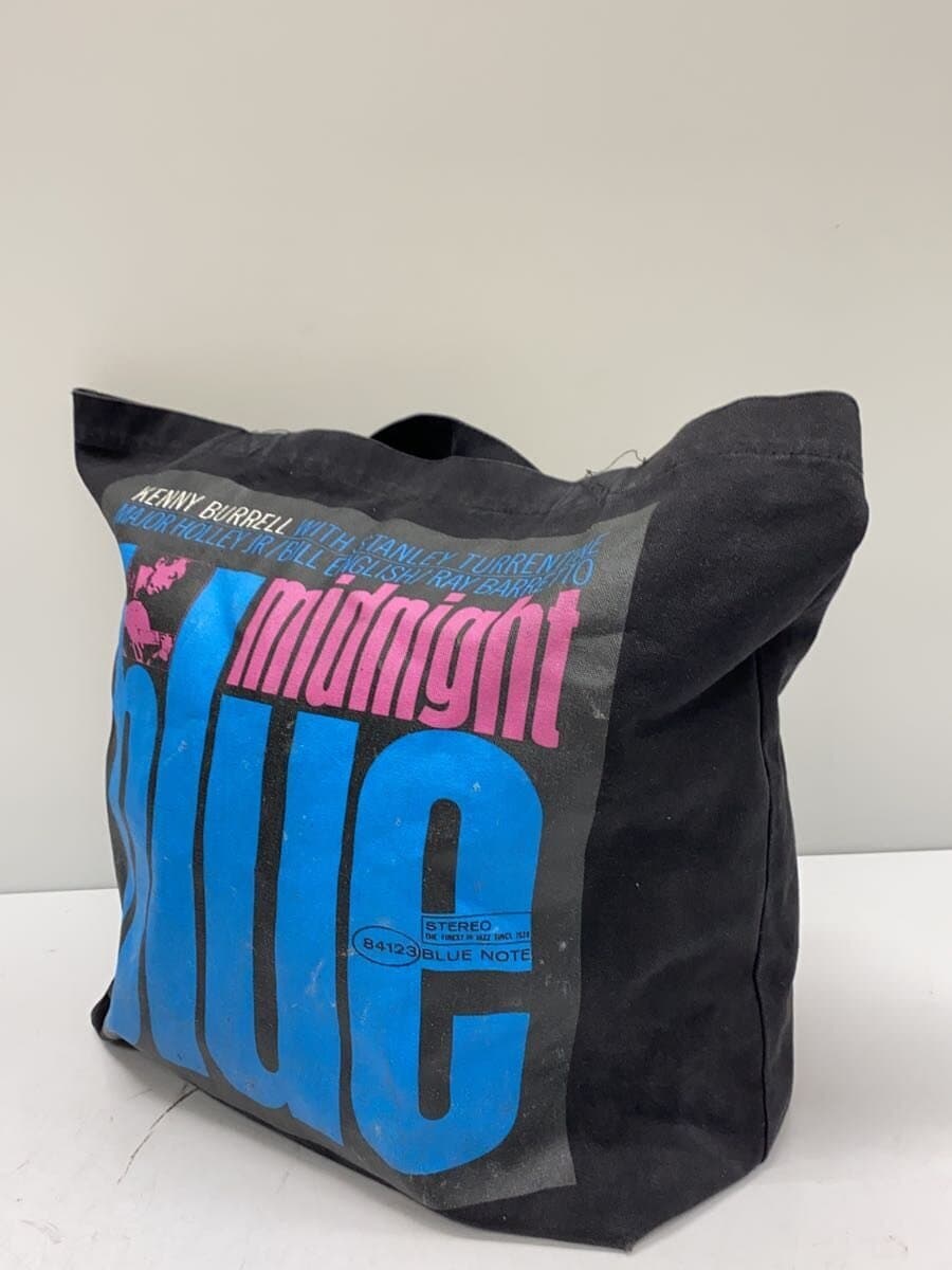 WACKO MARIA x BLUENNOTE Tote Bag Canvas BLK Print 2