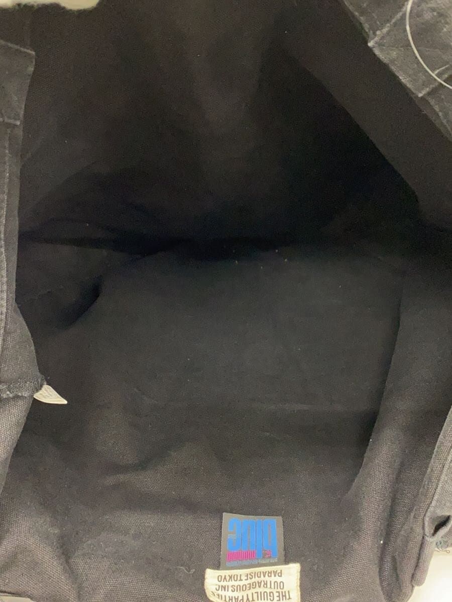 WACKO MARIA x BLUENNOTE Tote Bag Canvas BLK Print 6