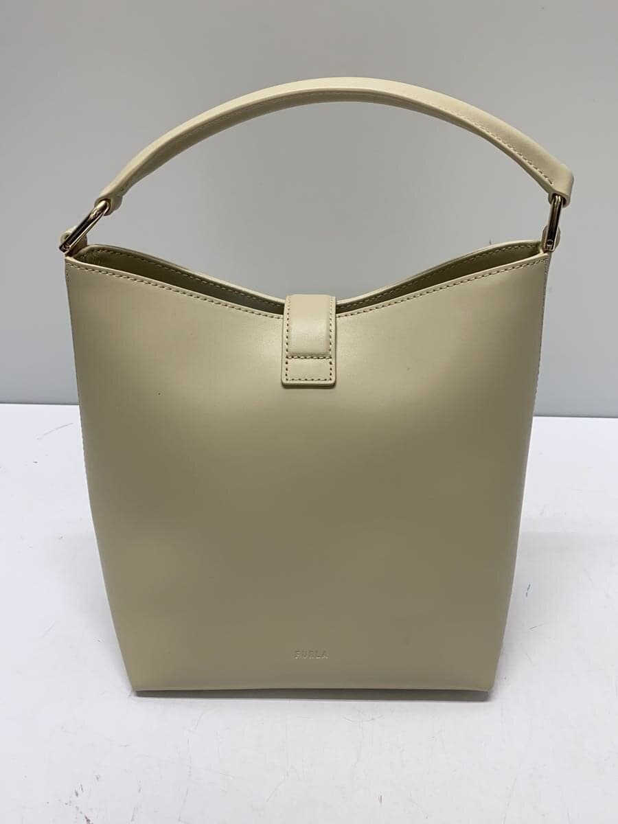 FURLAMIANOVA Tote Bag Leather BEG 3