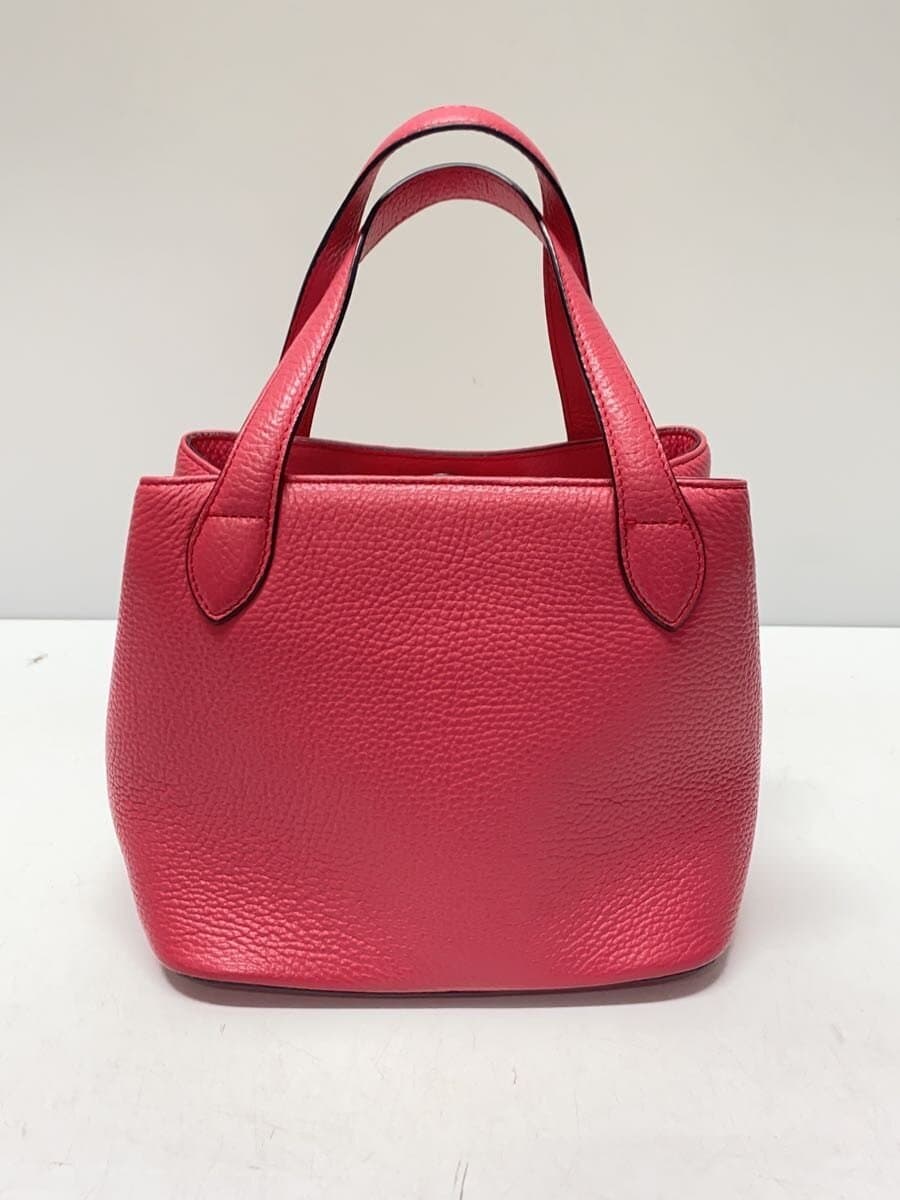 WAKO Handbag Leather PNK 3