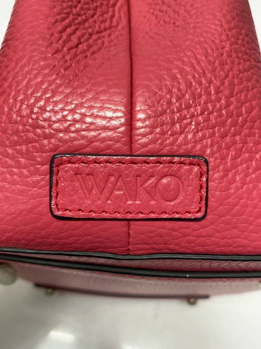 WAKO Handbag Leather PNK 5