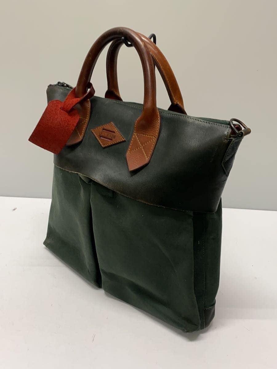 Other Brand LEON FLAM Helmet Bag Consider Condition Tote Bag Canvas GRN 2