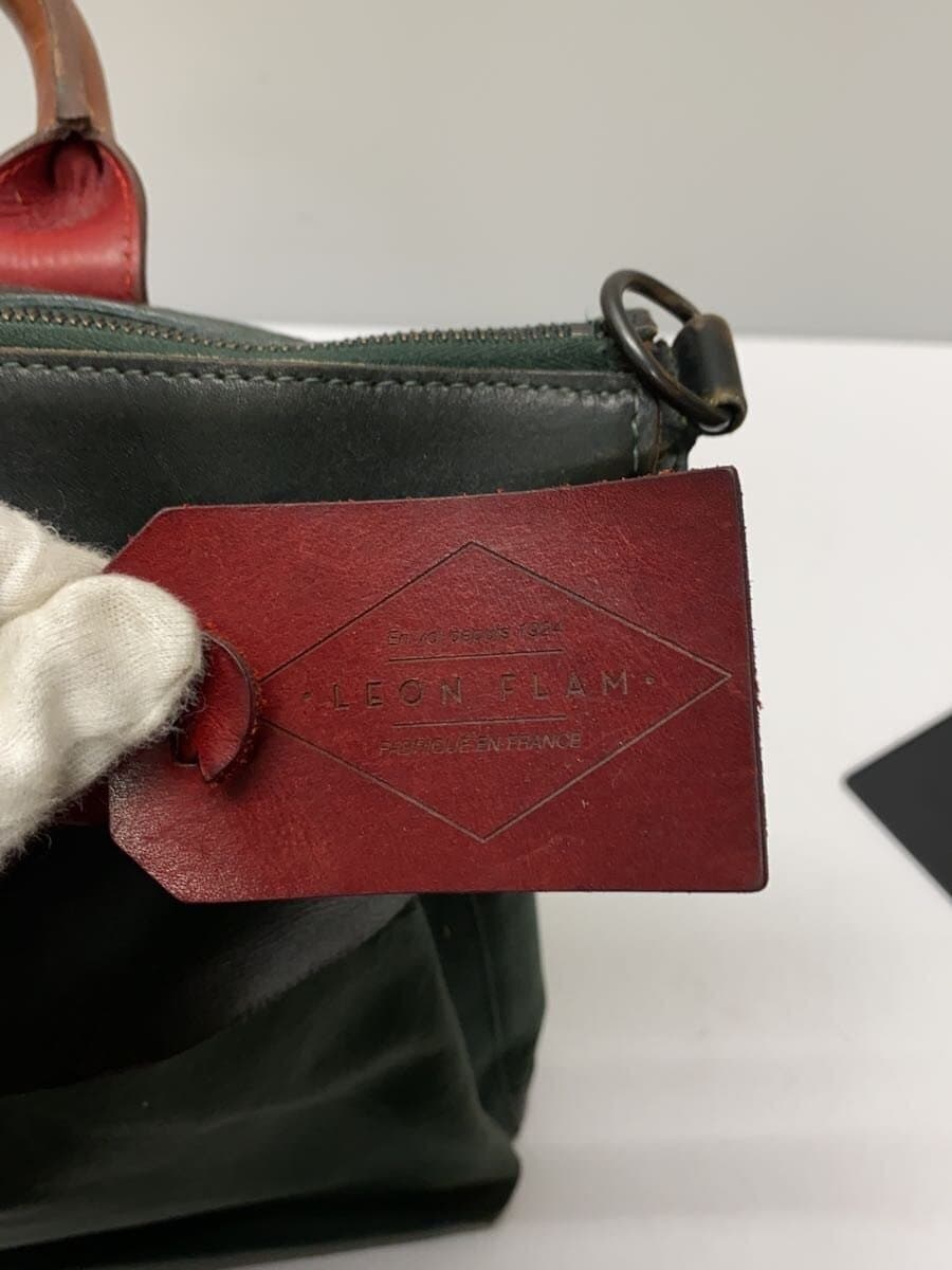 Other Brand LEON FLAM Helmet Bag Consider Condition Tote Bag Canvas GRN 5